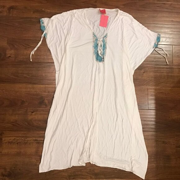 Vanita Rosa kaftan cover up - Picture 1 of 7